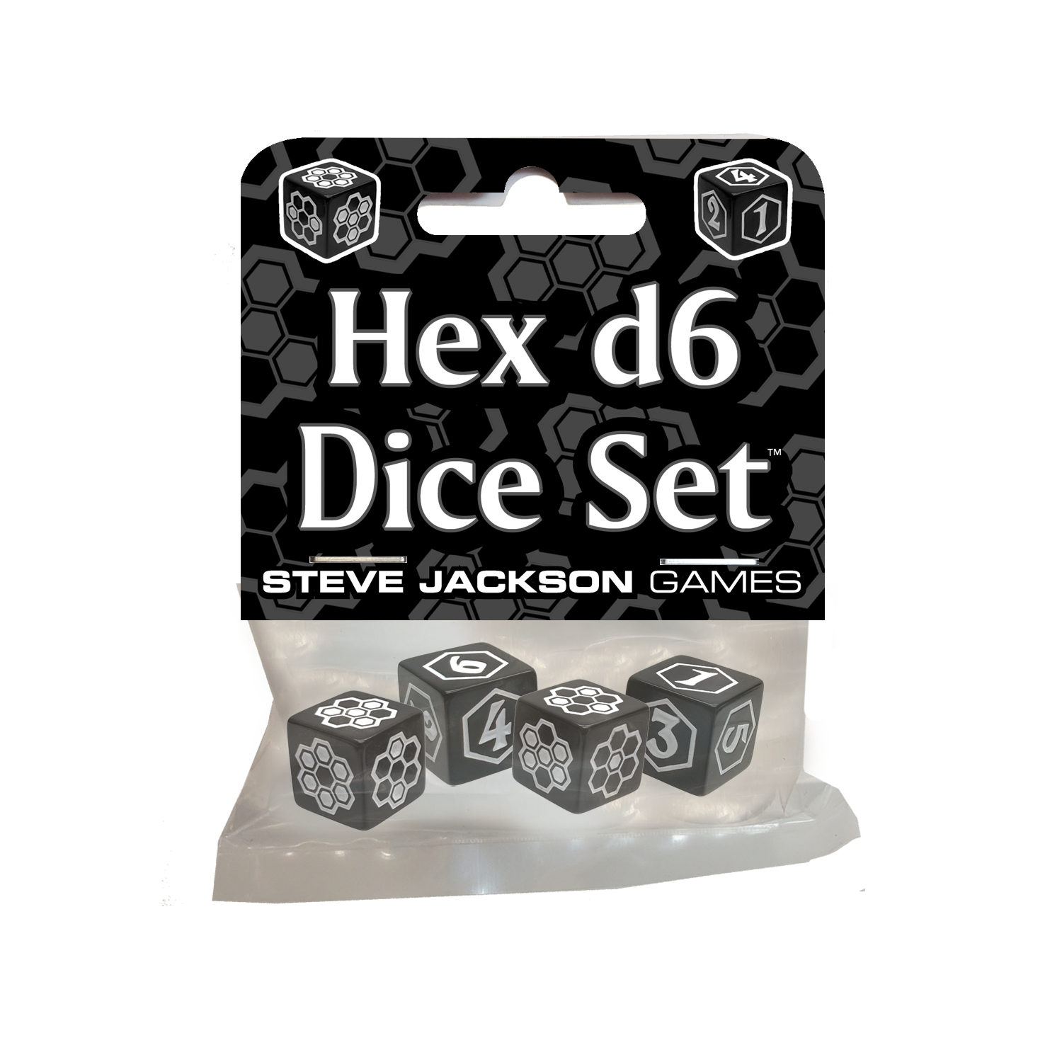 Hex d6 Dice Set - 0