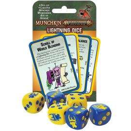 Munchkin Warhammer Age of Sigmar Lightning Dice