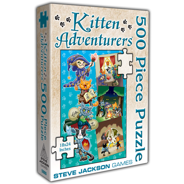 Kitten Adventurers 500 Piece Puzzle