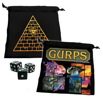 GURPS 4th Edition Dice Bag
