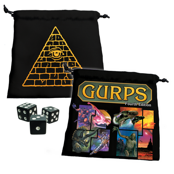 GURPS 4th Edition Dice Bag