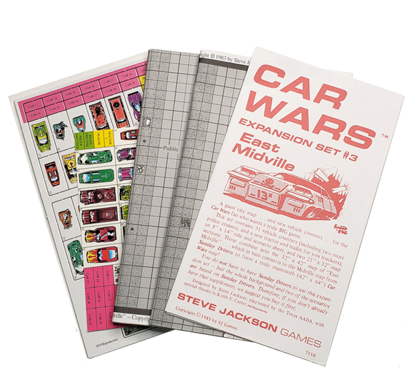 Car Wars Expansion Set 3 - East Midville