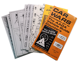 Car Wars Expansion Set 6 - The AADA Vehicle Guide Counters