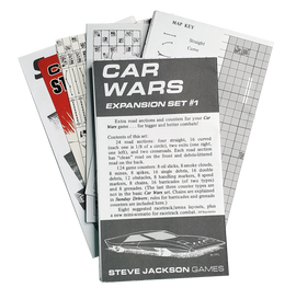Car Wars Expansion Set 1 - Road Sections and Counters
