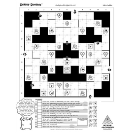 Deadly Doodles Halloween Score Pad