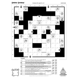 Deadly Doodles Christmas Score Pad