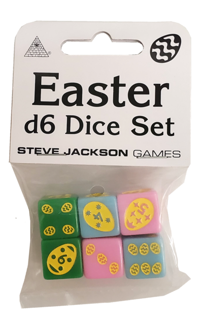 Easter d6 Dice Set