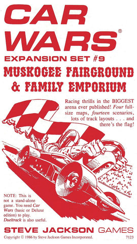 Car Wars Expansion Set 9 - Muskogee Fairground & Family Emporium