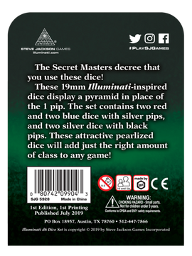 Illuminati d6 Dice Set - 0