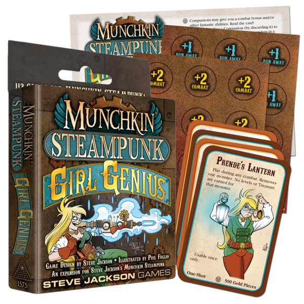 Munchkin Steampunk: Girl Genius