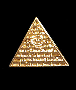 Buy gold-metal Illuminati Pin