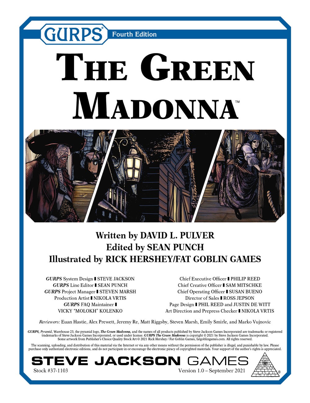 GURPS The Green Madonna