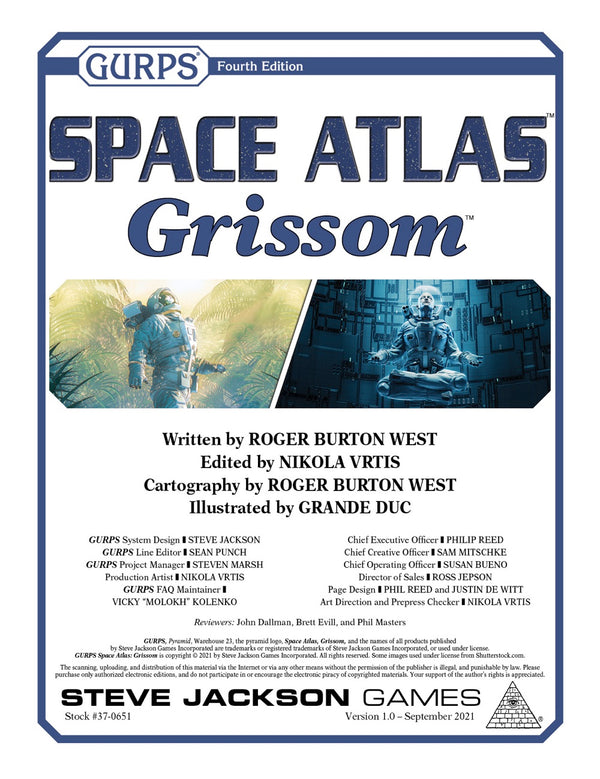GURPS Space Atlas: Grissom
