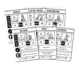 The Fantasy Trip Dry Erase Character Card Pack