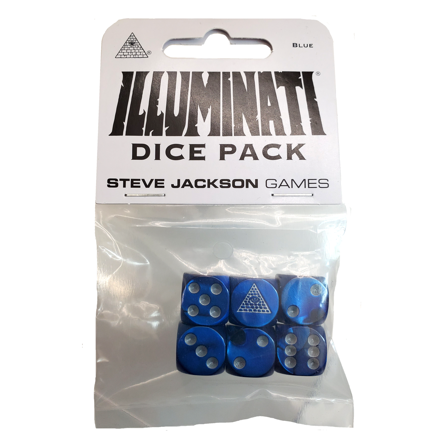 Buy blue Illuminati Dice Pack
