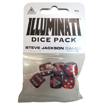 Buy red Illuminati Dice Pack