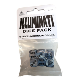 Buy silver Illuminati Dice Pack
