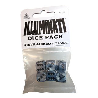 Buy silver Illuminati Dice Pack
