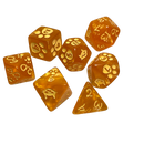 Kitten Polyhedral Dice Set-2