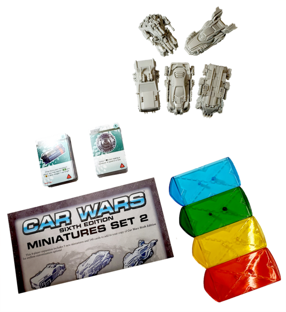Car Wars Miniatures Set 2