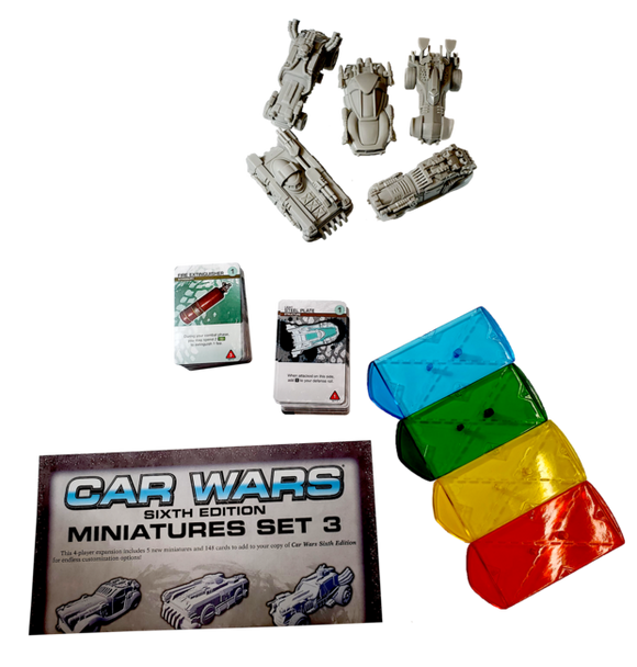 Car Wars Miniatures Set 3