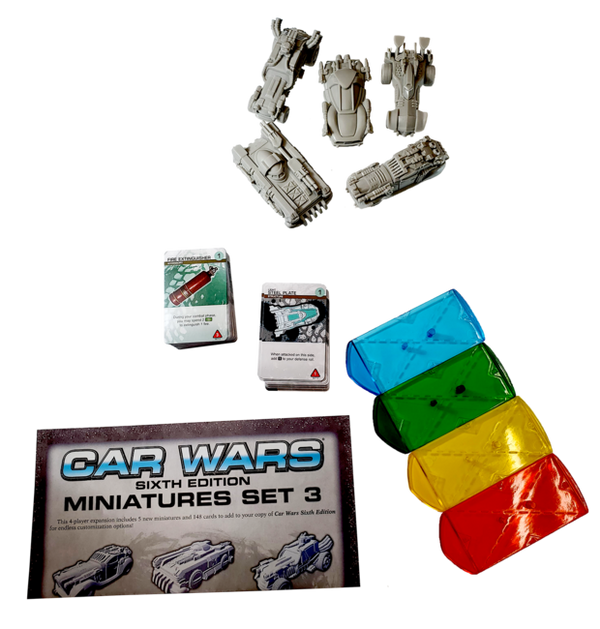 Car Wars Miniatures Set 3