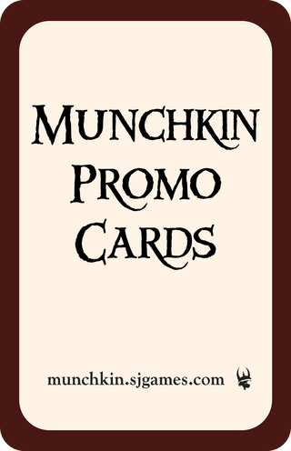 Munchkin Promotional Cards