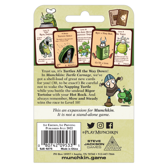 Munchkin Turtle Carnage