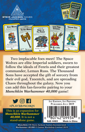 Munchkin Warhammer 40,000: Savagery and Sorcery - 0