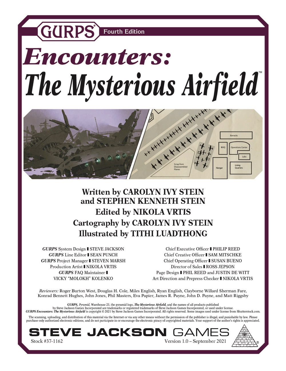 GURPS Encounters: The Mysterious Airfield