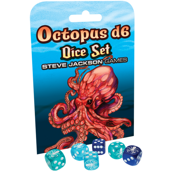 Octopus d6 Dice Set