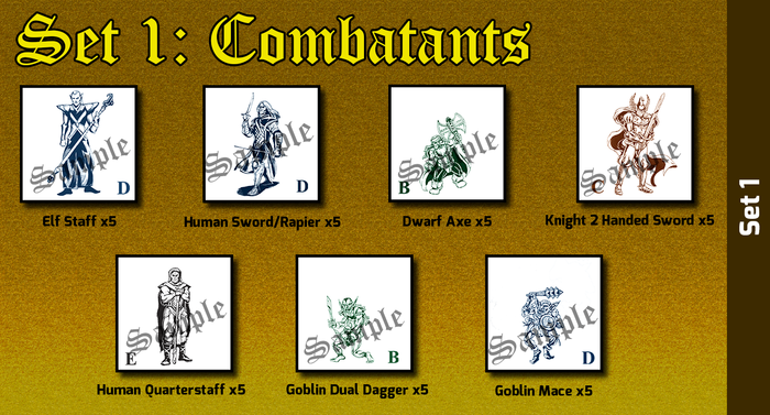 Pledge Counter Fantasy Counter Kits | Warehouse 23
