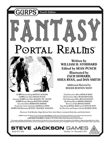GURPS Fantasy: Portal Realms