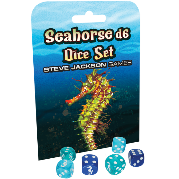 Seahorse d6 Dice Set