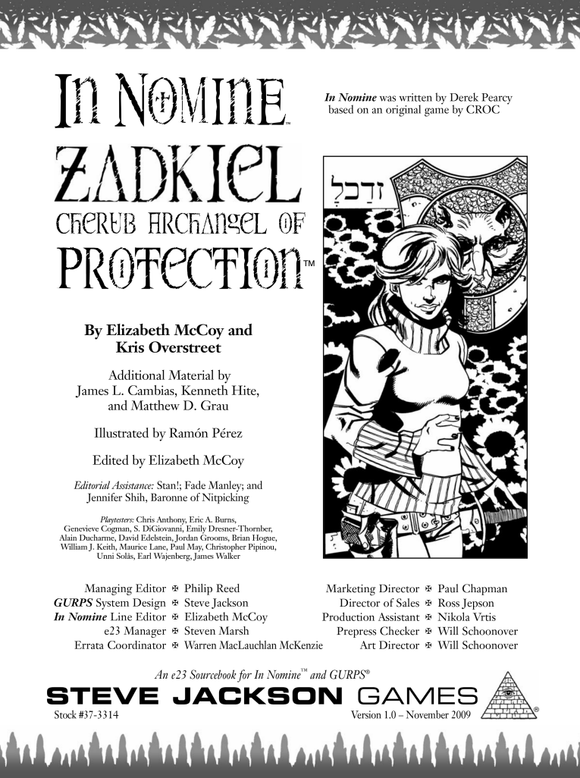In Nomine Superiors: Zadkiel