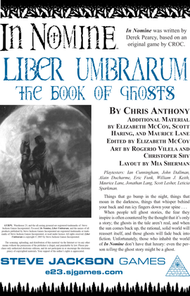 In Nomine: Liber Umbrarum