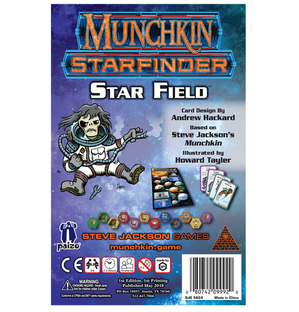 Munchkin Starfinder Star Field
