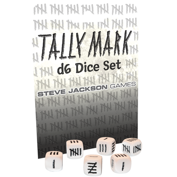 Tally Mark d6 Dice Set