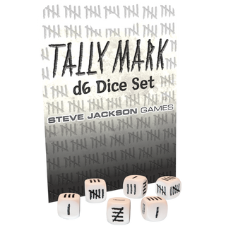 Tally Mark d6 Dice Set